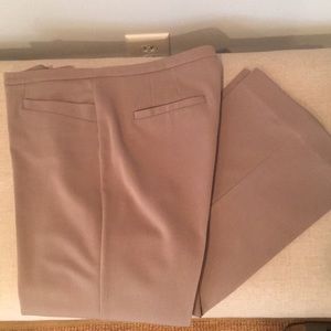 Chico’s 1.5L taupe dress pants